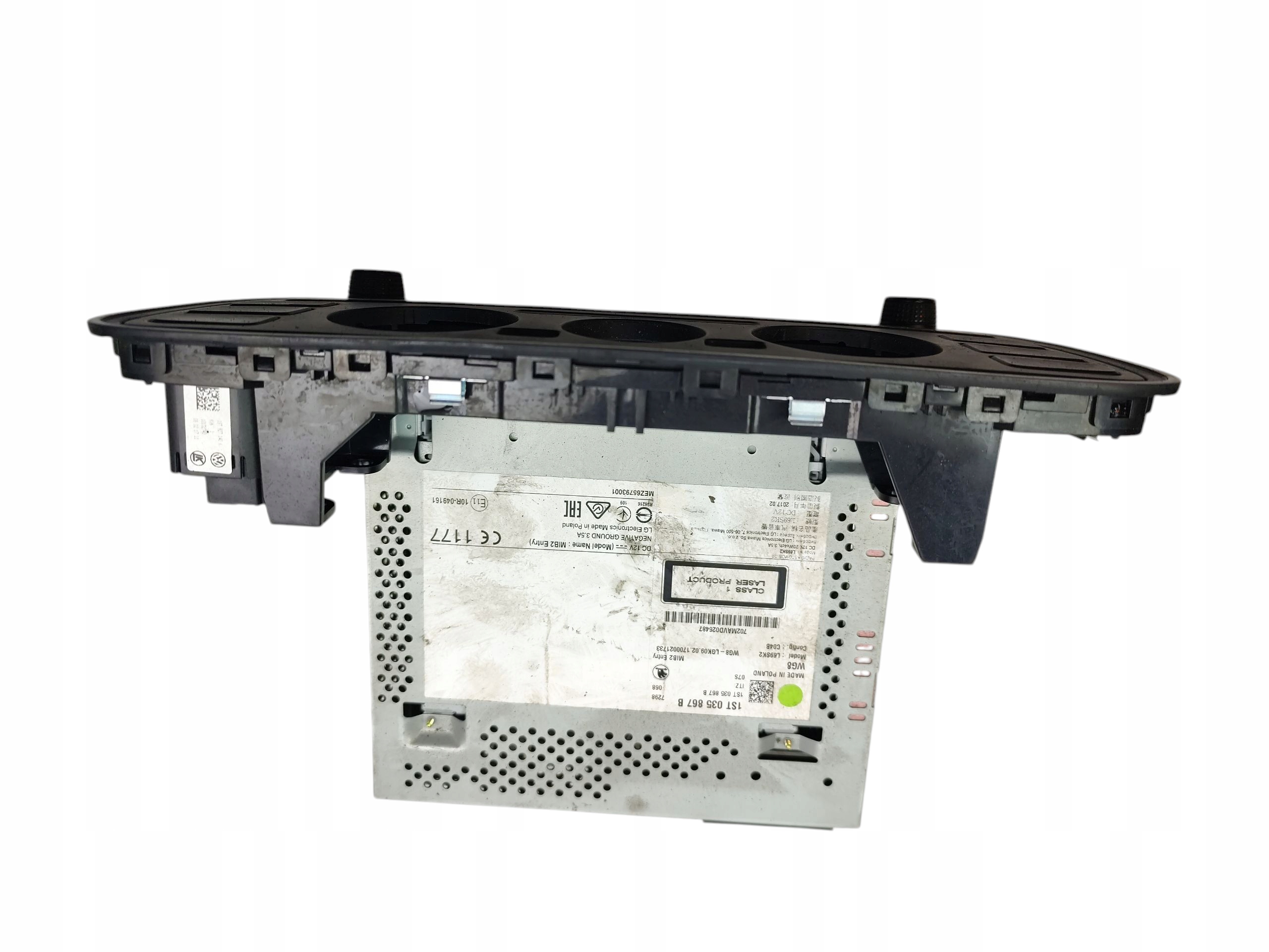 RADIO CD AUX SKODA CITIGO 1ST035867B