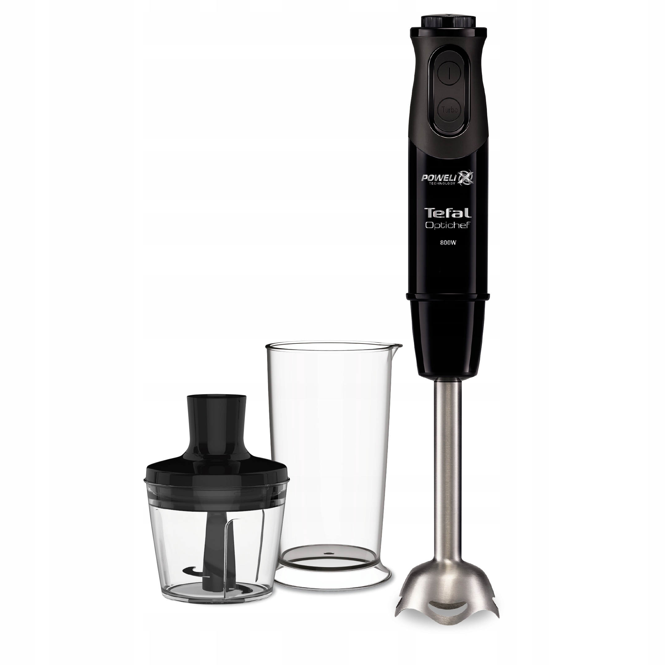 Ruční Mixér Tefal Optichef HB641838 800W 10 Rychlostí Turbo Sekáček