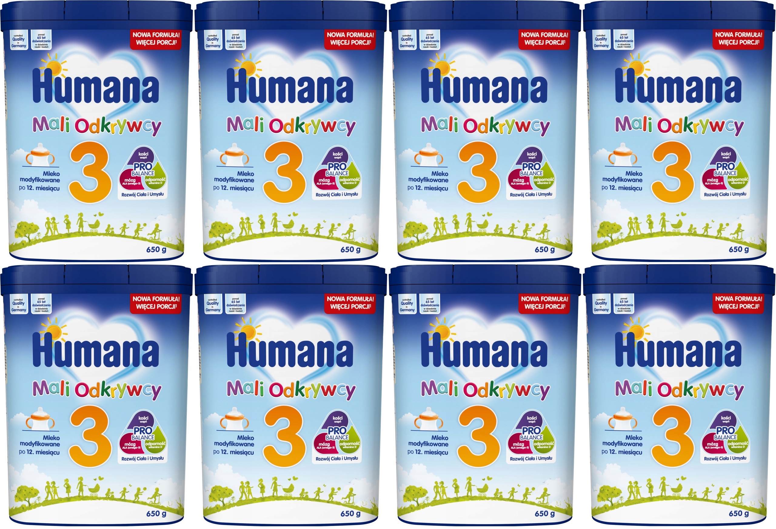 Humana 3 Mleko Następne - Mleko modyfikowane dla niemowląt i dzieci 