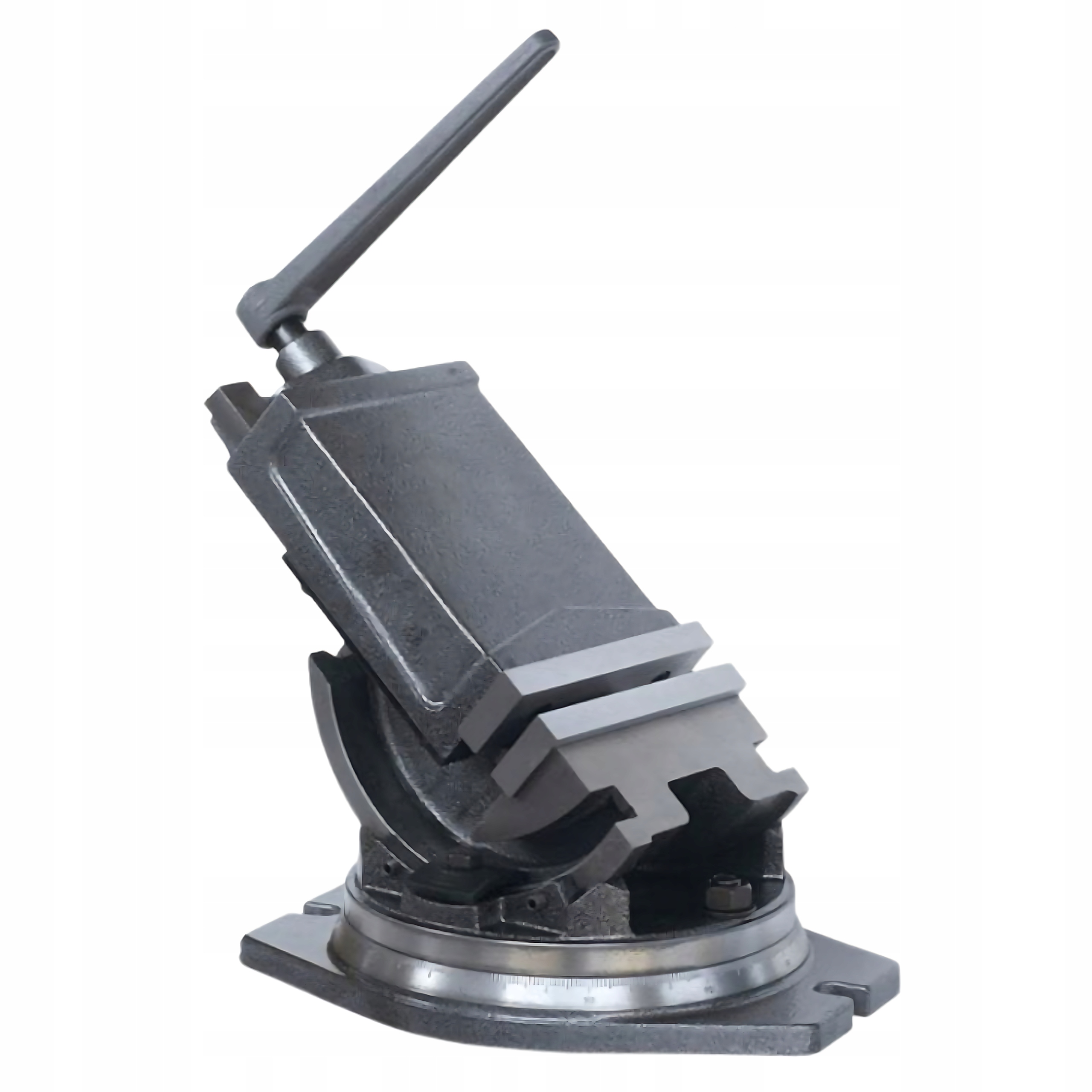 Imadło Maszynowe Obrotowo-Kątowe Frezarskie 125Mm SS-125 Proma Solidne