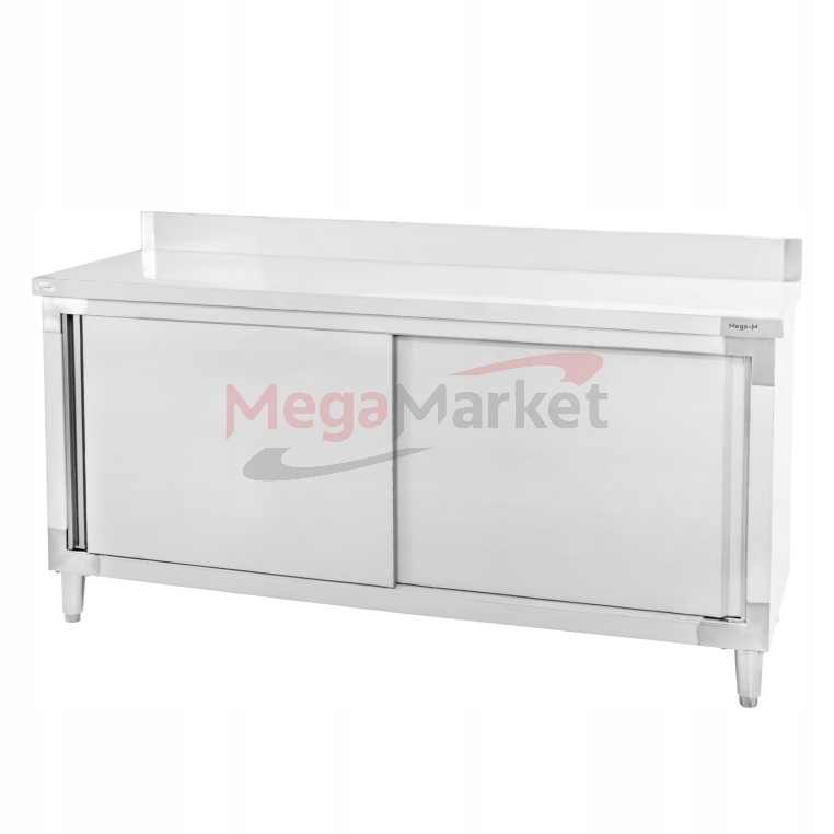 Stół GASTRONOMICZNY roboczy blat z SZAFKĄ ze stali nierdzewnej 150x60 cm Stan opakowania oryginalne