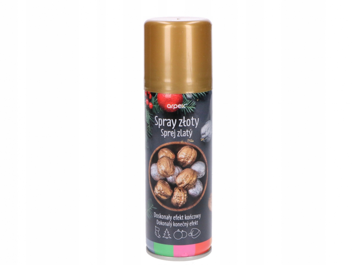 

Spray dekoracyjny złoty