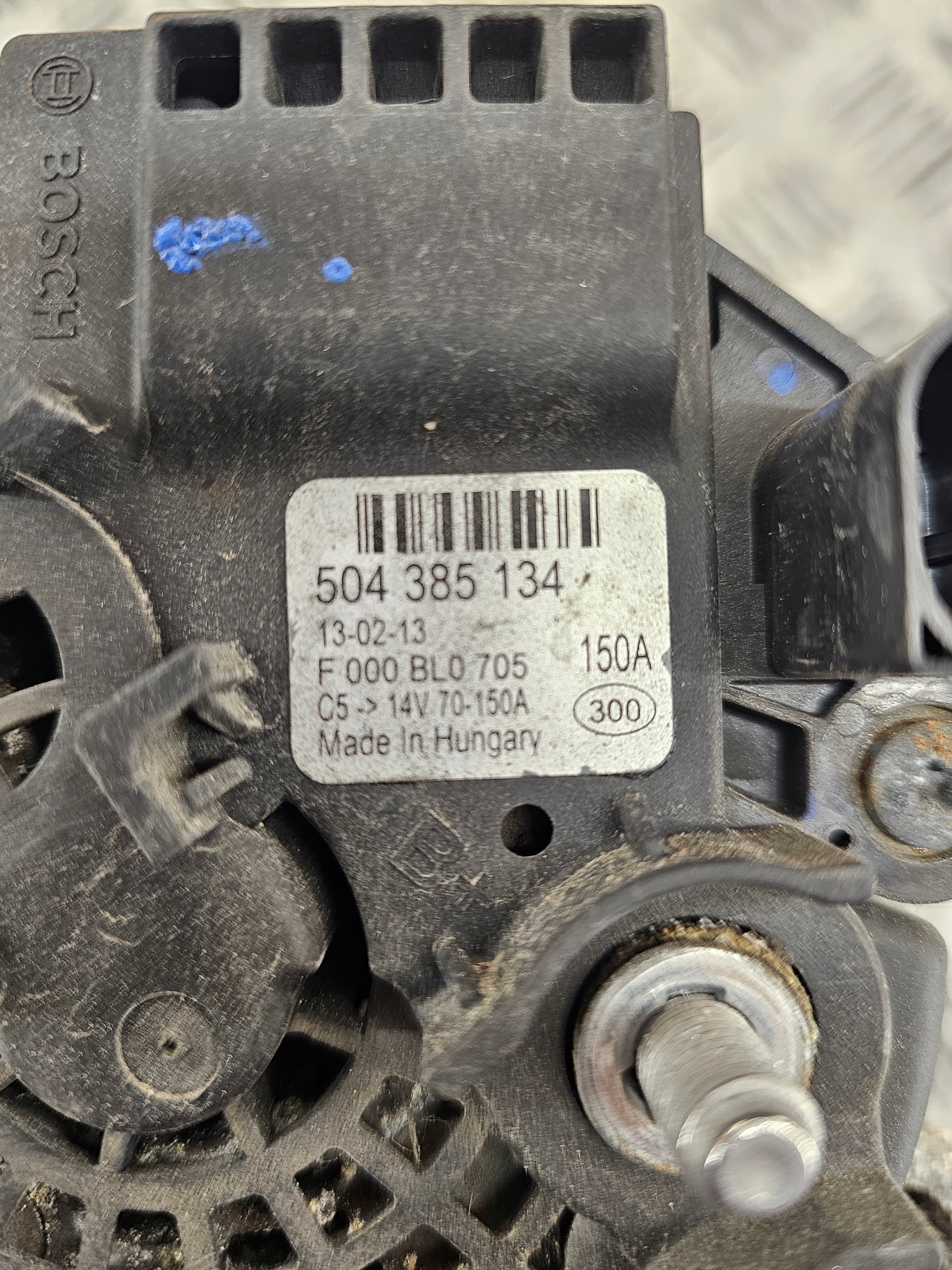 alternator IVECO DAILY 4 504385134