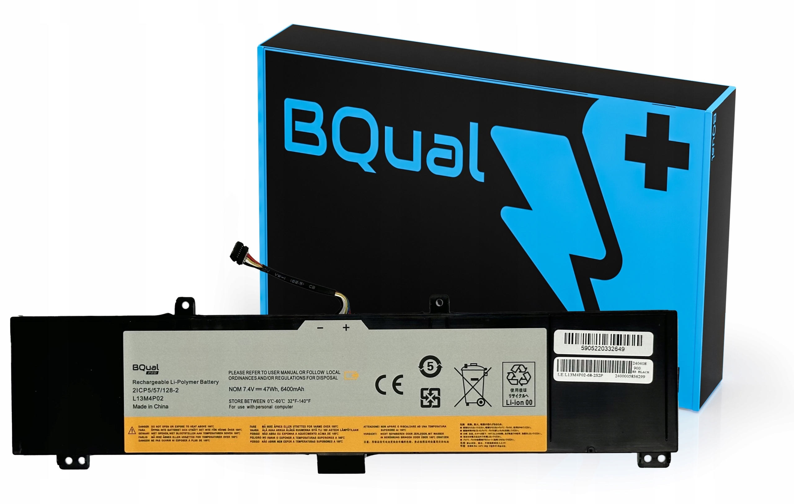 Bateria BQual Pro L13M4P02 do laptopów Lenovo Y50 Y70