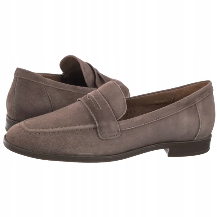 Dámské boty Mokasíny Ryłko Šedohnědé Z2R90____ _4FVF Hnědé