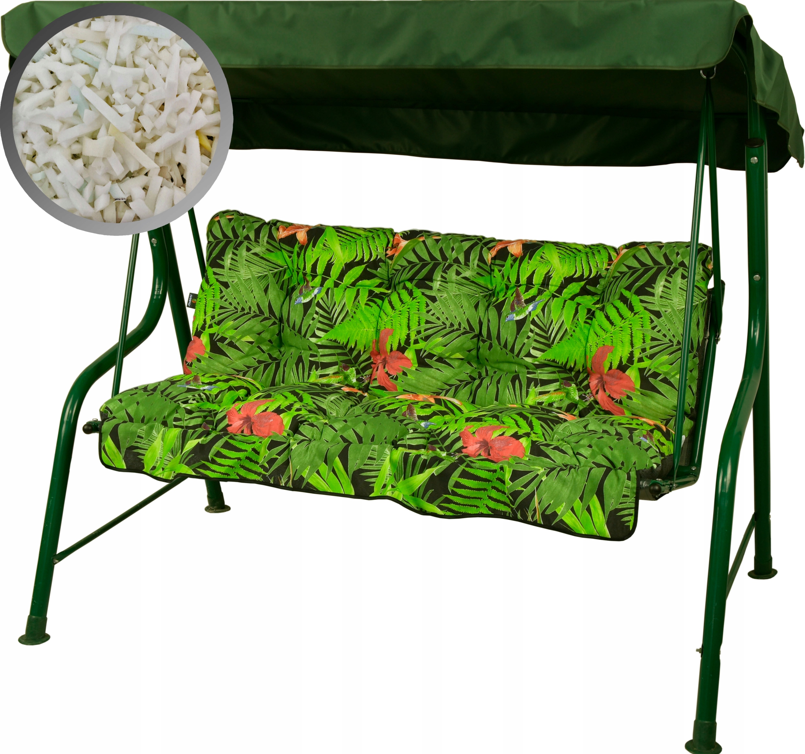 Poduszka Na Huśtawkę Ogrodową 150 CM mocny spód