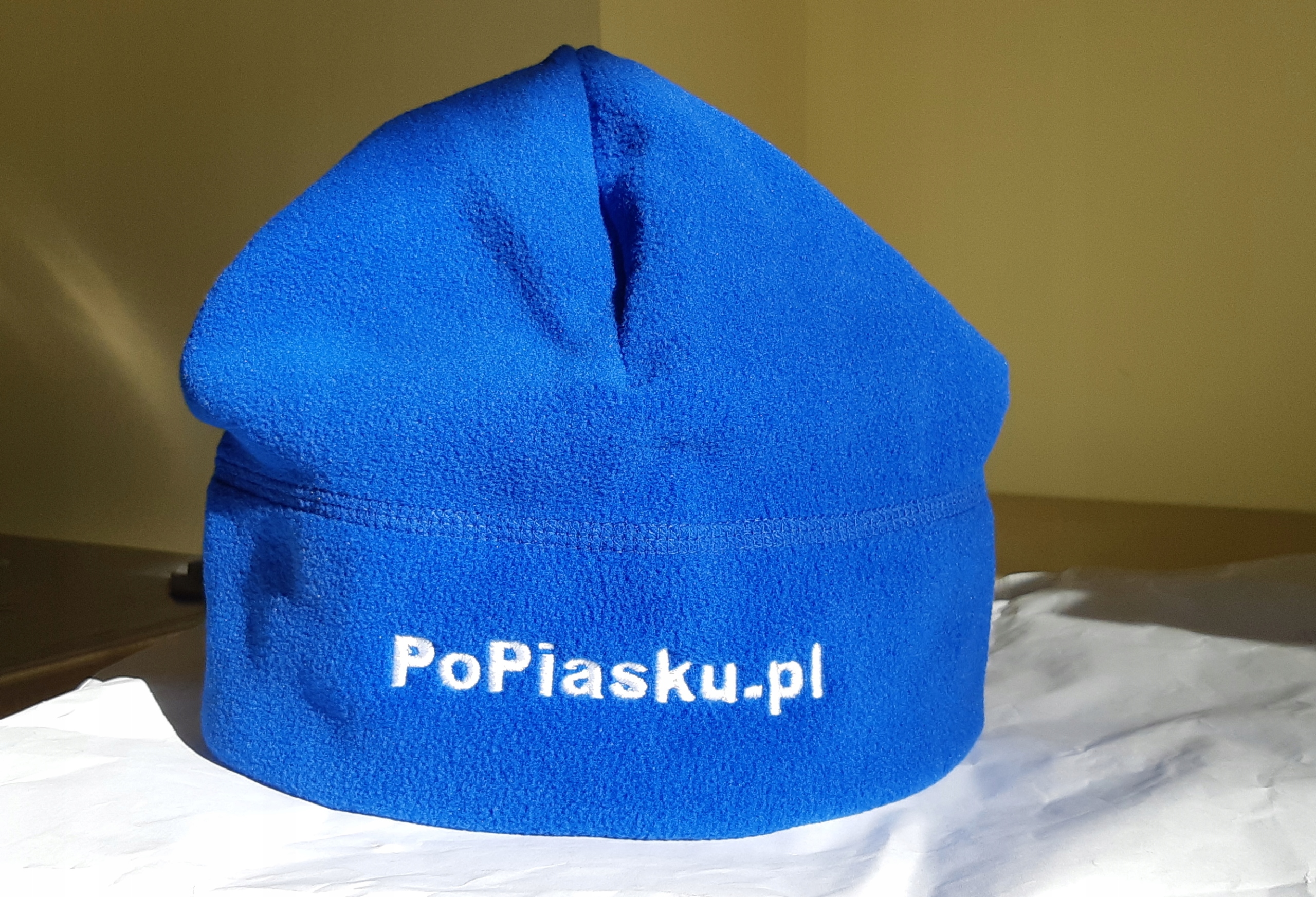 Czapka polarowa PoPiasku.pl