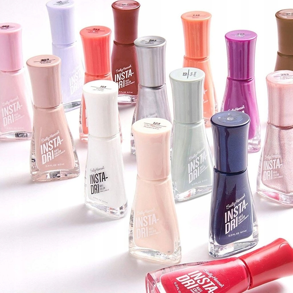 Лак для нігтів Sally Hansen Insta Dri, відтінок Midnight Drive 493 — фото 9