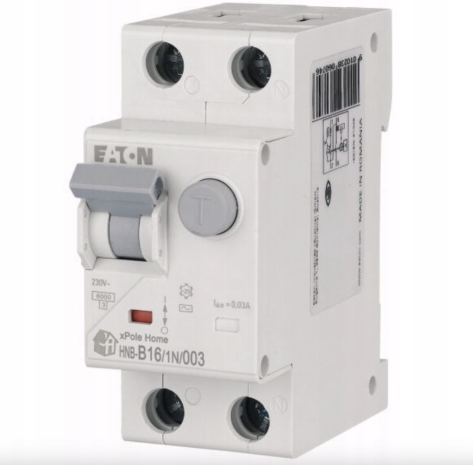 Eaton Wyłącznik Różnicowoprądowy HNB-B16/1N/003