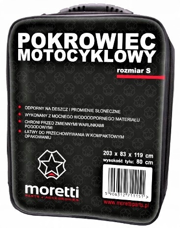 

Pokrowiec Motocyklowy Moretti Roz-s Motor Skuter