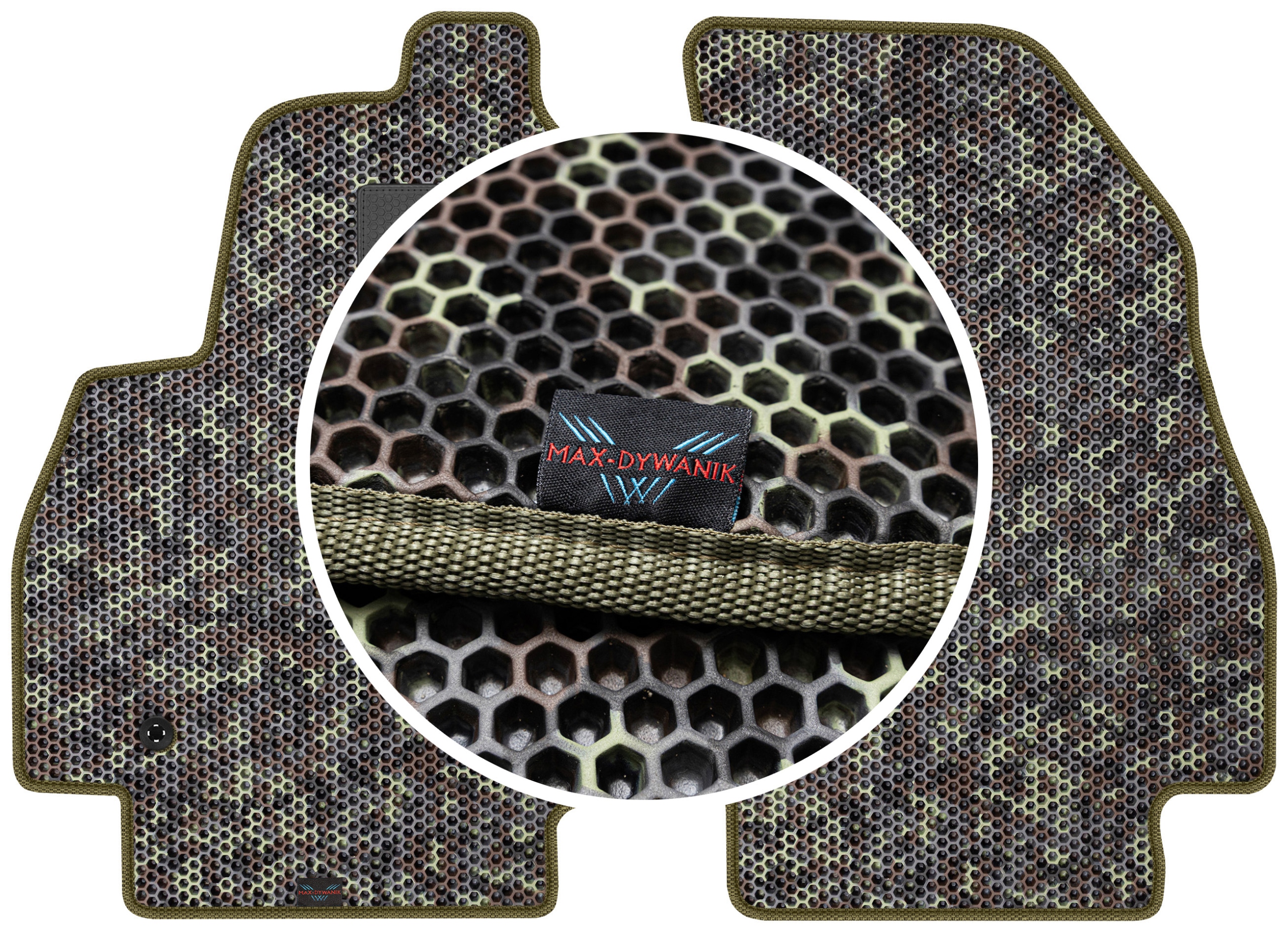 Citroen Nemo 2os 2008-2017 Gumové rohože Eva Moro