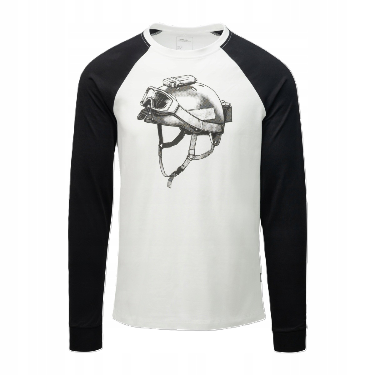 Tričko Helikon Long Sleeve Delta Helmet Bílá L
