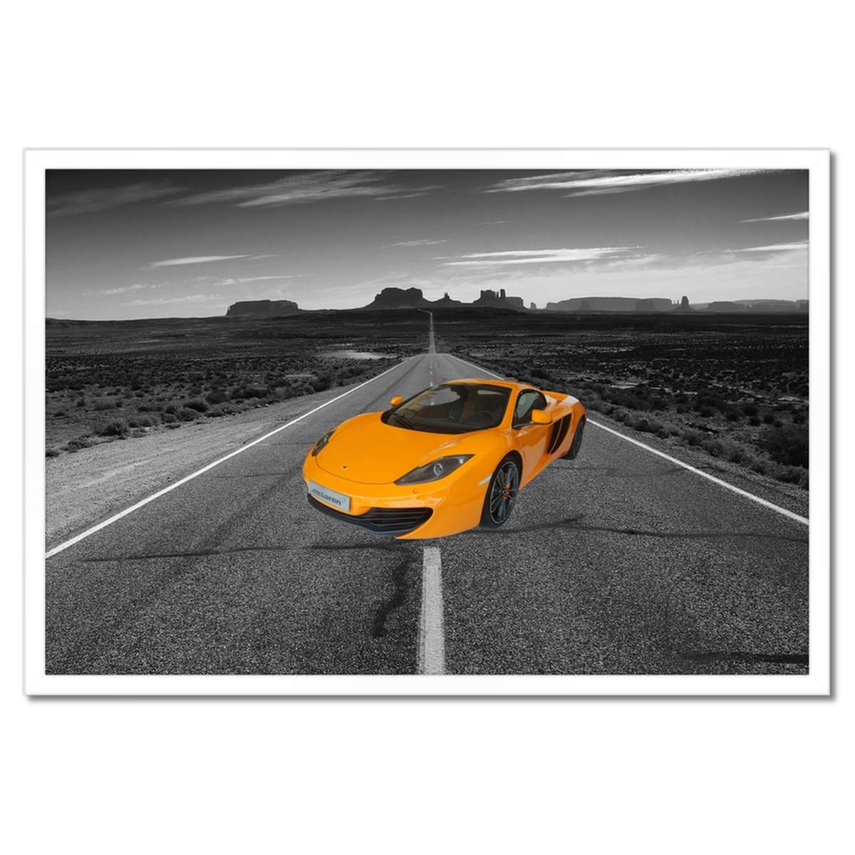 Plakáty v rámu 60x40 McLaren sportovní auto