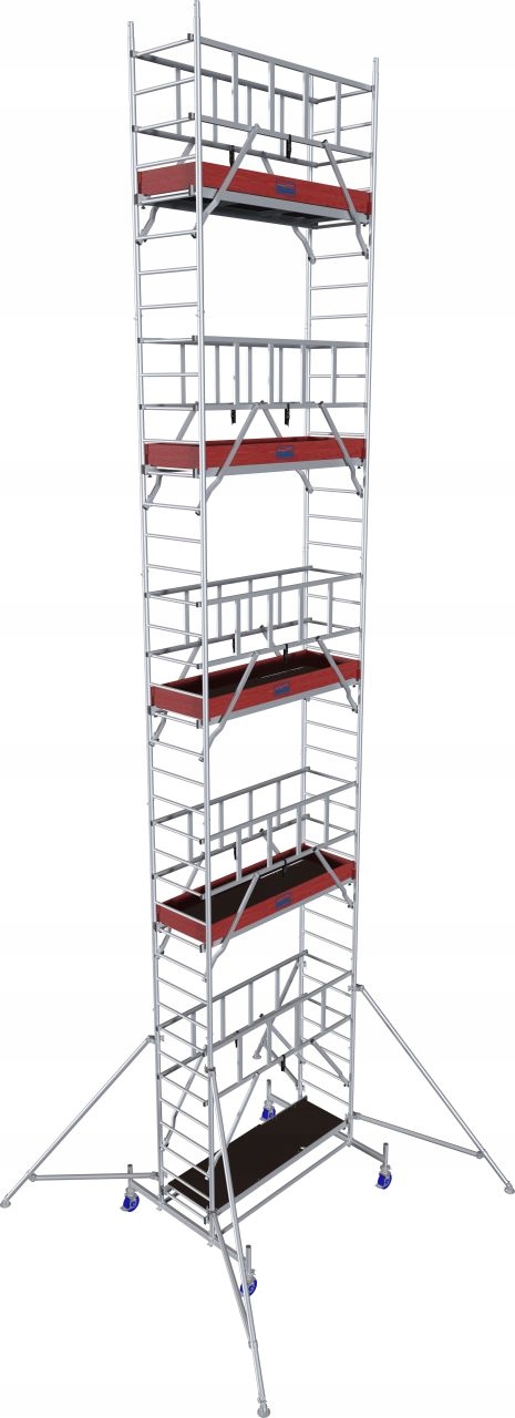 ProTec Aluminiowe Rusztowanie Jezdne 11,30m Marka Krause