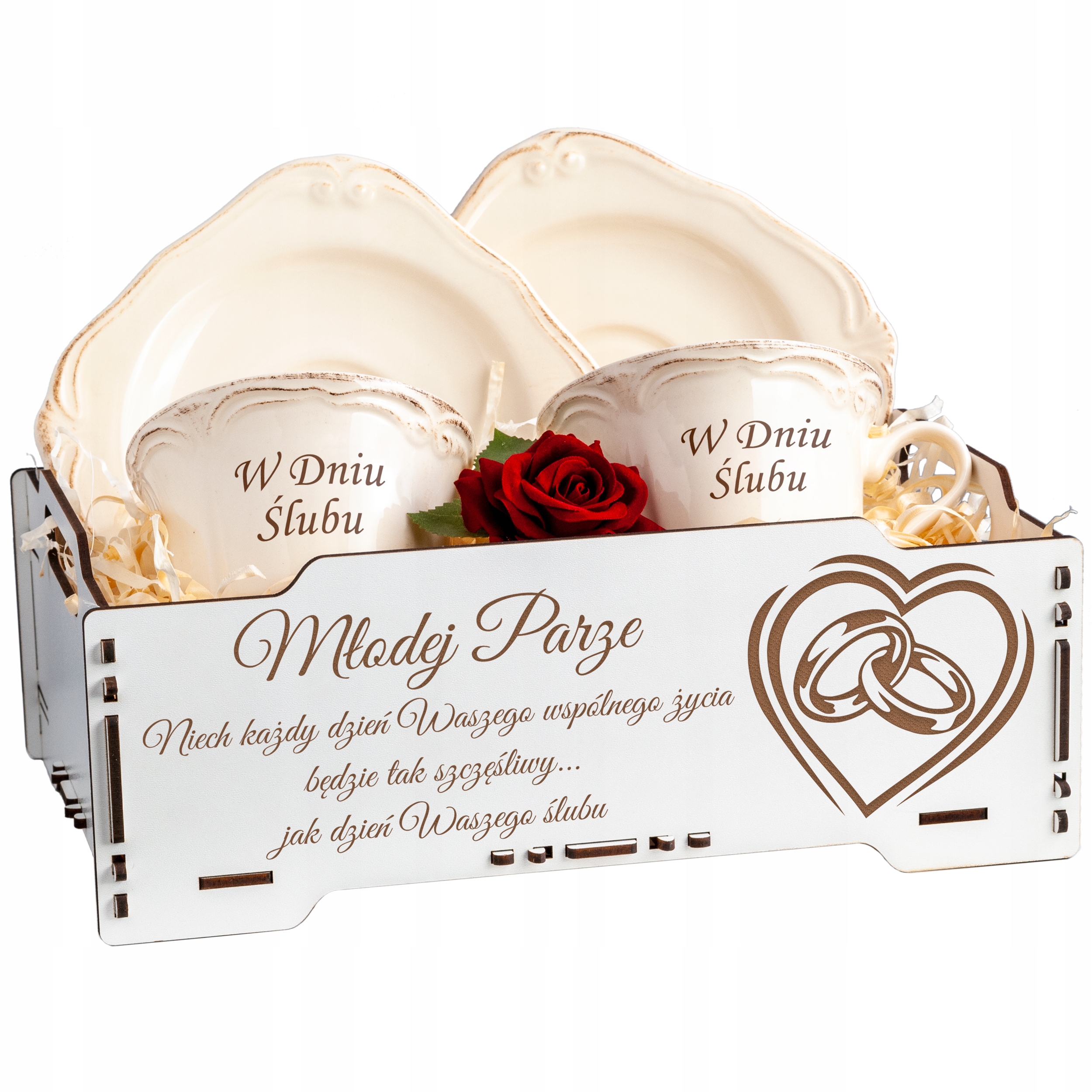 

Ślub Wesele Zestaw Filiżanki grawerem