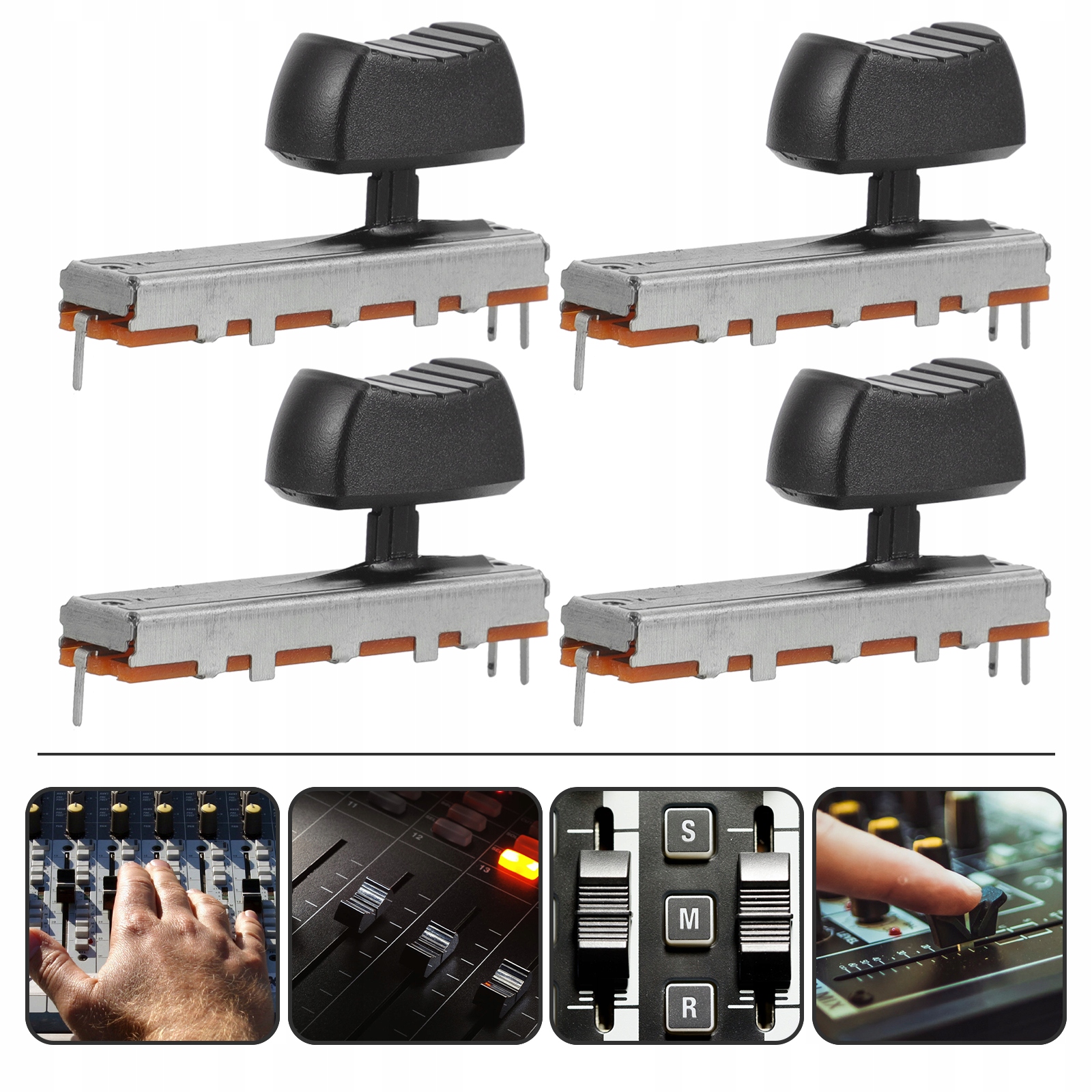 AKCESORIA ODTWARZACZ DYSKÓW 4 SZT Marka bez marki