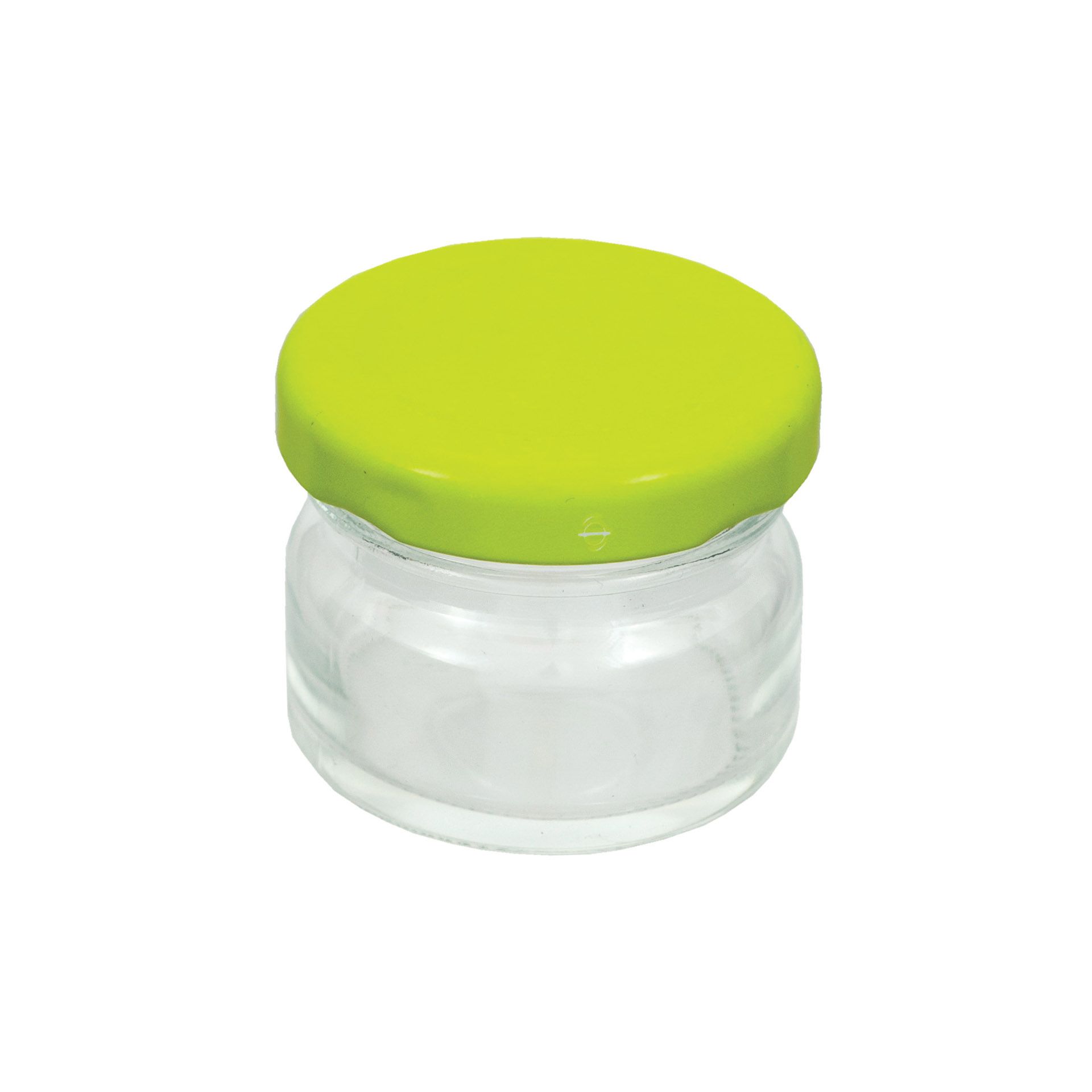 

30x słoik 30ml z nakrętką zielona miód próbki