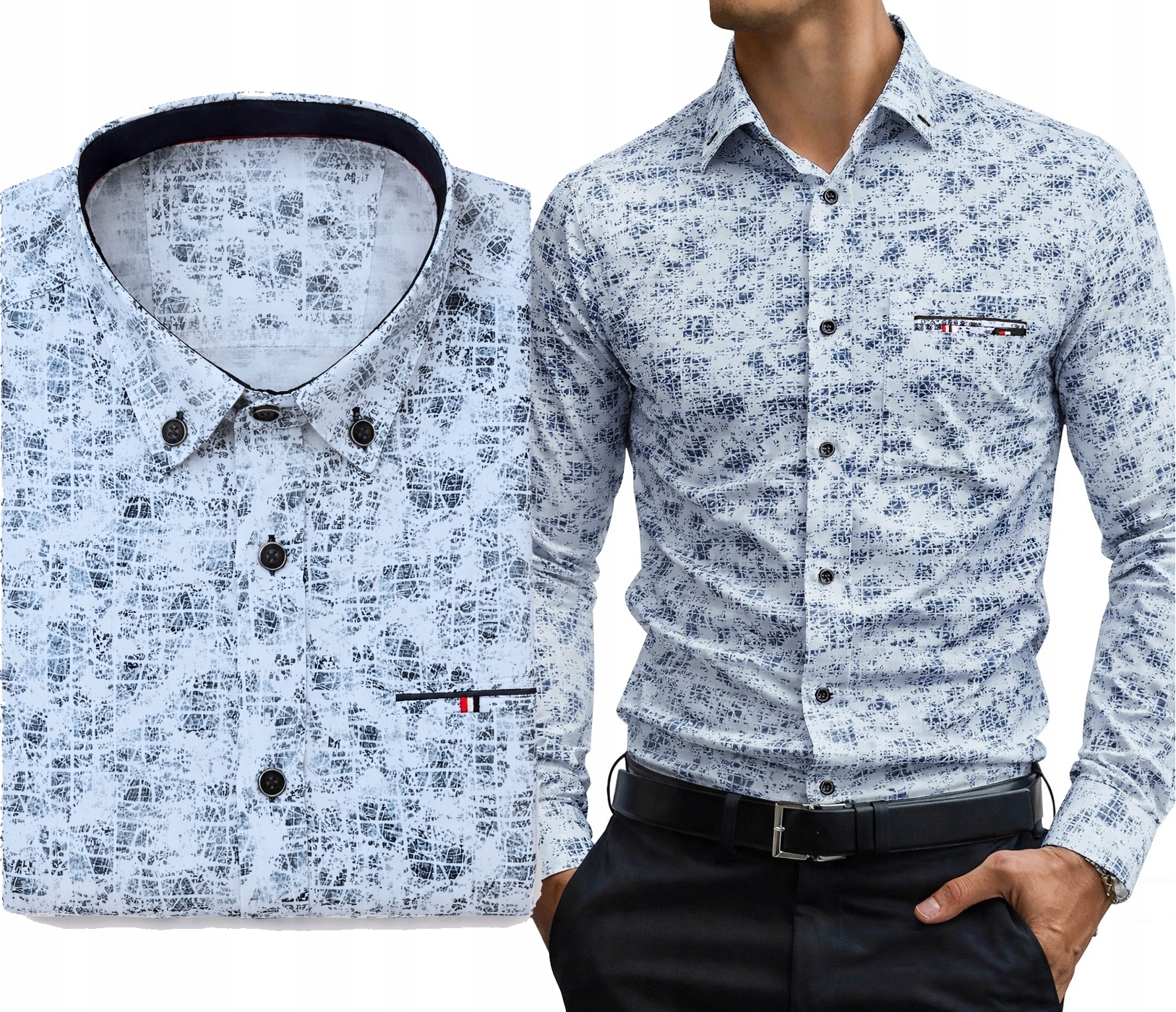 Pánská košile k elegantním kalhotám Regular