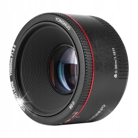 Obiektyw Canon Ef 50mm F/1.8 Ii - Niska cena na Allegro