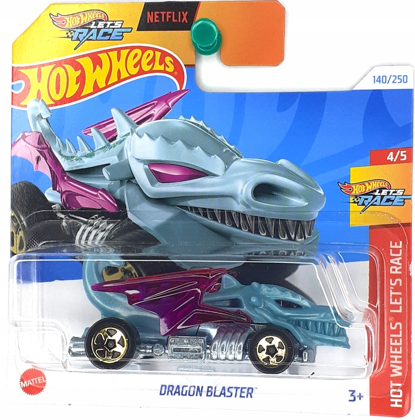 HOT WHEELS DRAGON BLASTER Let's Race NOWY 2024