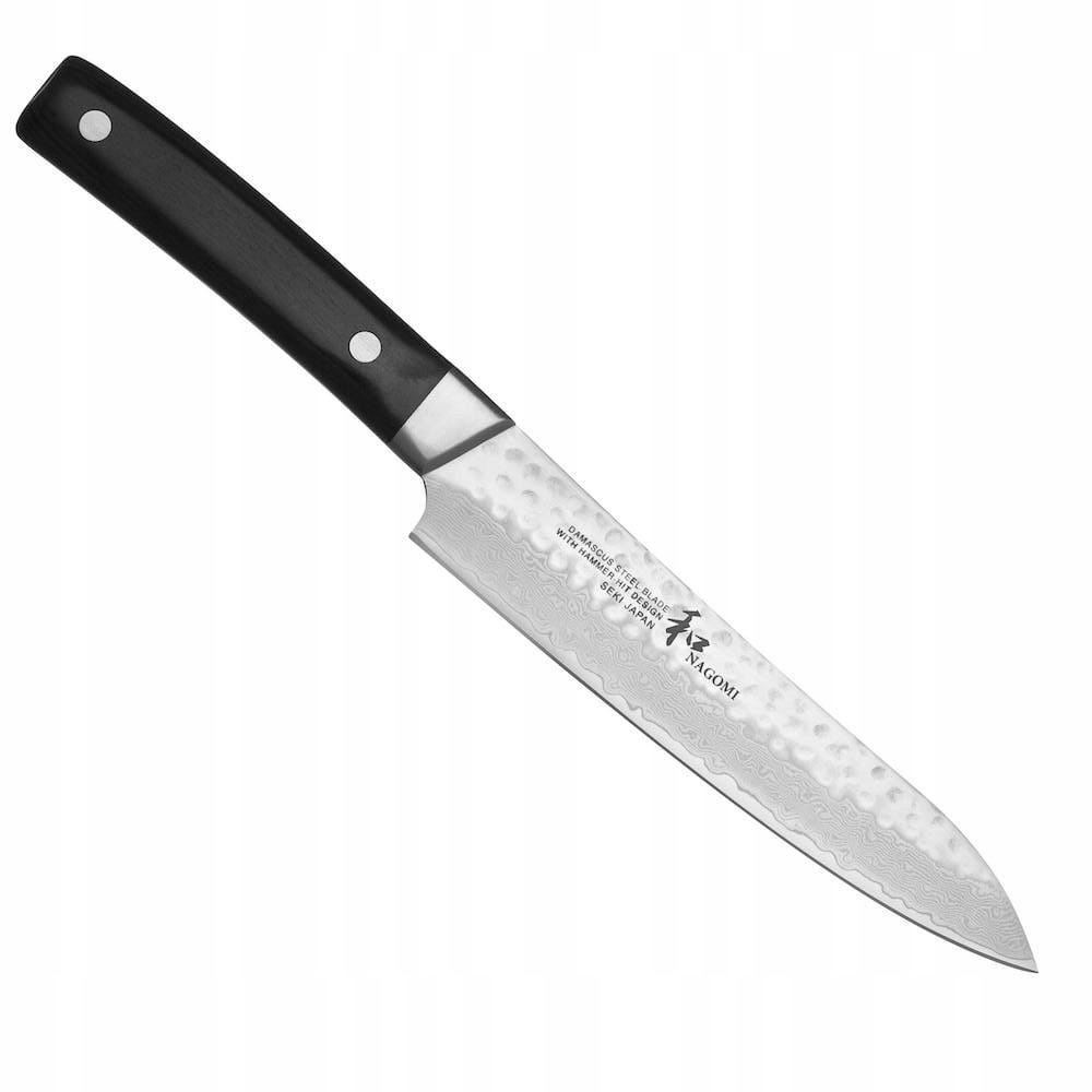 Nagomi Kuro Japonský ostrý kuchynský nôž Univerzálny 58 Hrc 14 cm