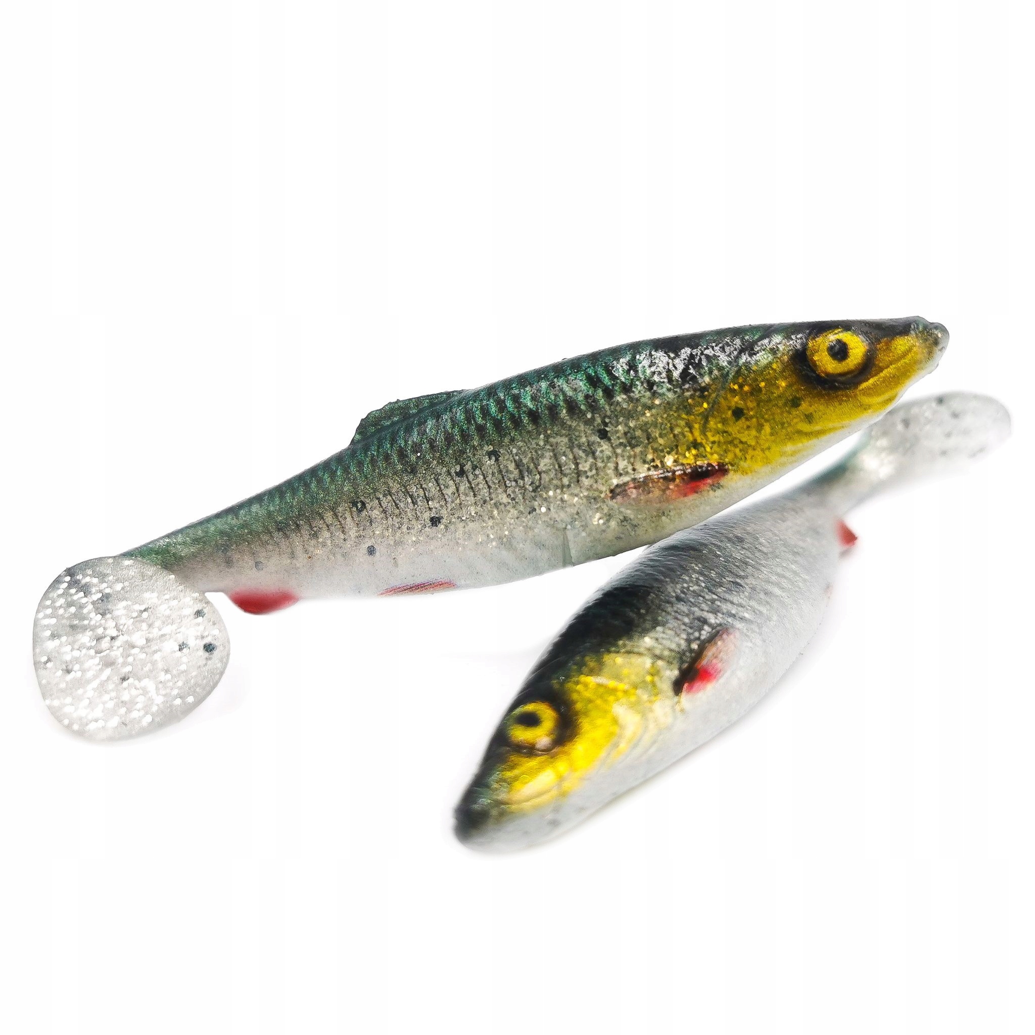 Przynęta Killer Ripper Kopyto Savage Gear 4D Herring Shad 13cm Green Silver