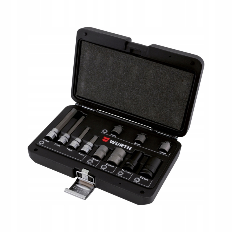 Wurth Sada Bitů A Nástavců Pro Brzdové Třmeny 11 Ks 096517110