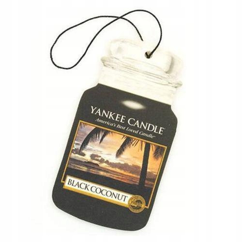 Zawieszka samochodowa Yankee Candle Black Coconut 1szt.