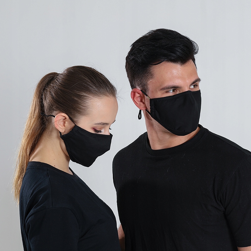 KOMPLET CZARNA Maska+ 3x FILTR PM 2.5 Kod producenta PM-25