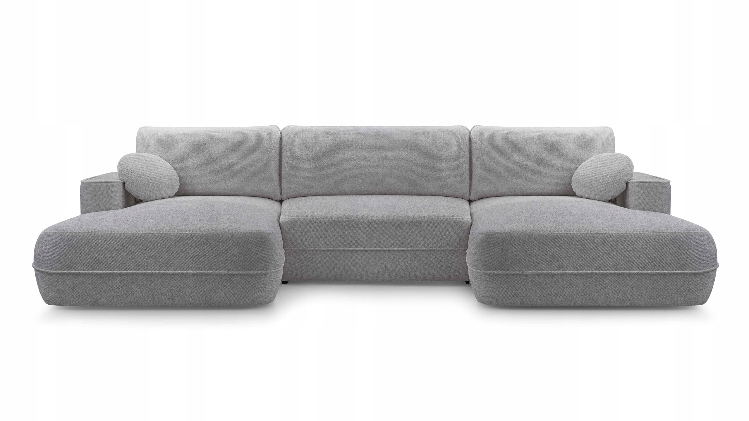 Moderní Rohová Sedací Souprava Fuego U s funkcí spaní zásobník na povlečení