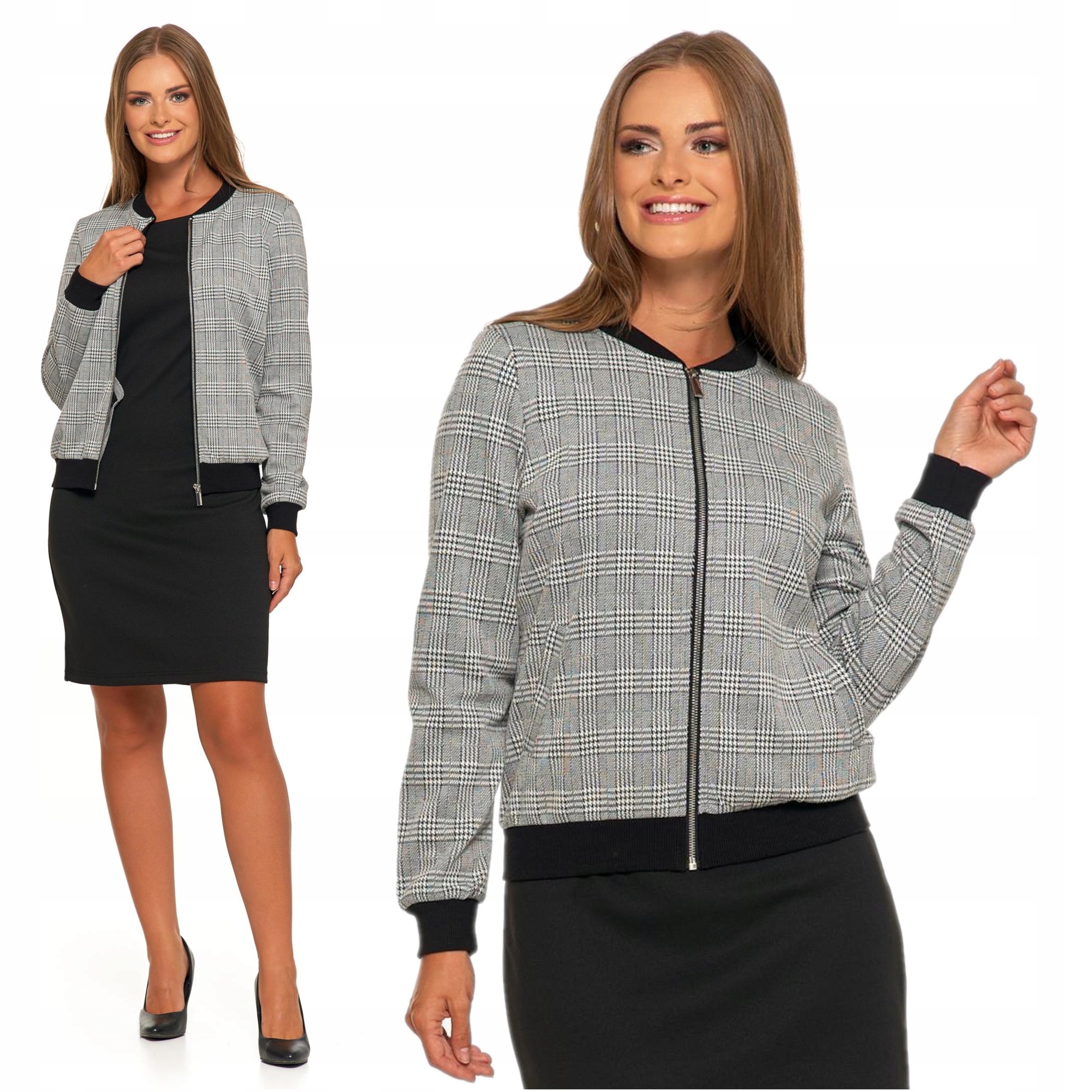 Bomber Mikina Dámská rozepínací na zip Bez Kapuce s mřížkou Moraj M