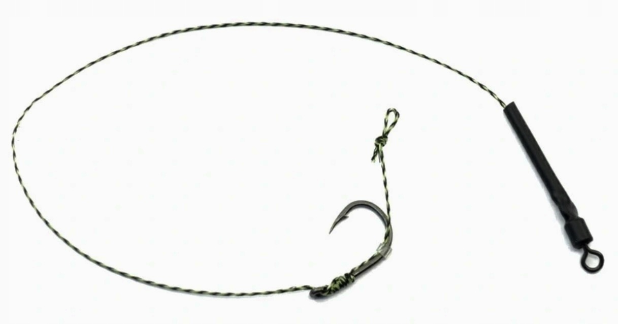 ZESTAW 6x PRZYPON KARPIOWY KARP WŁOSOWY WŁOSIE PLECIONKA HAK nr 4 + STOPERY Model METOD METHOD FEDER FEEDER GRUNT GRUNTOWE KARPIOWE