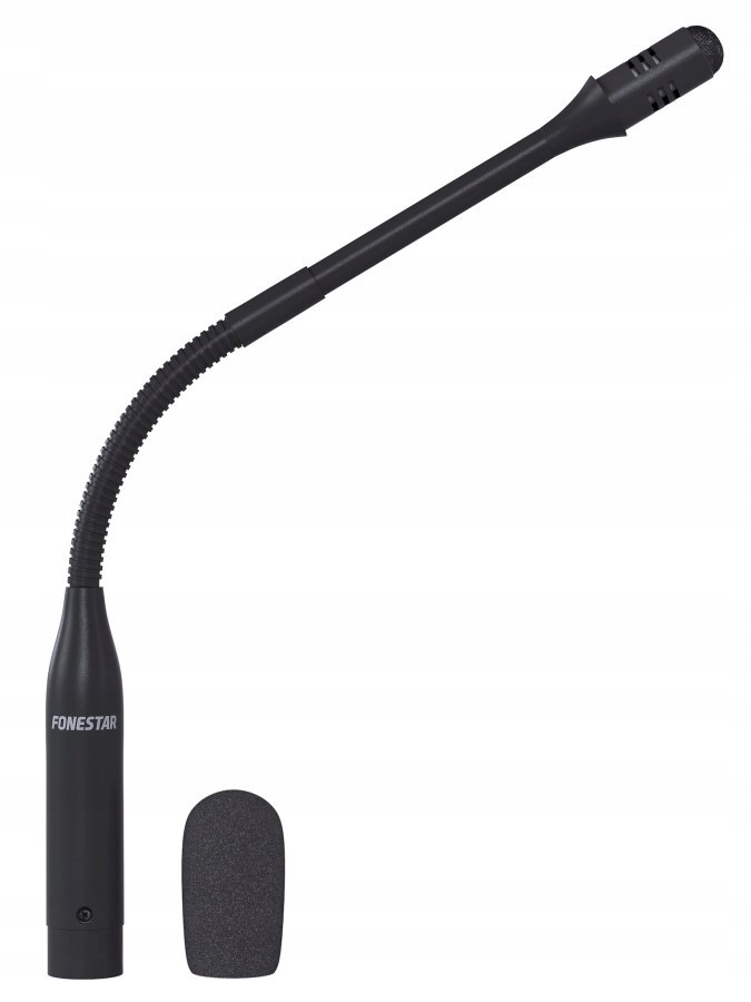 Fonestar MICFLEX-C32 – kondenzátorový mikrofon na husím krku, 32 cm