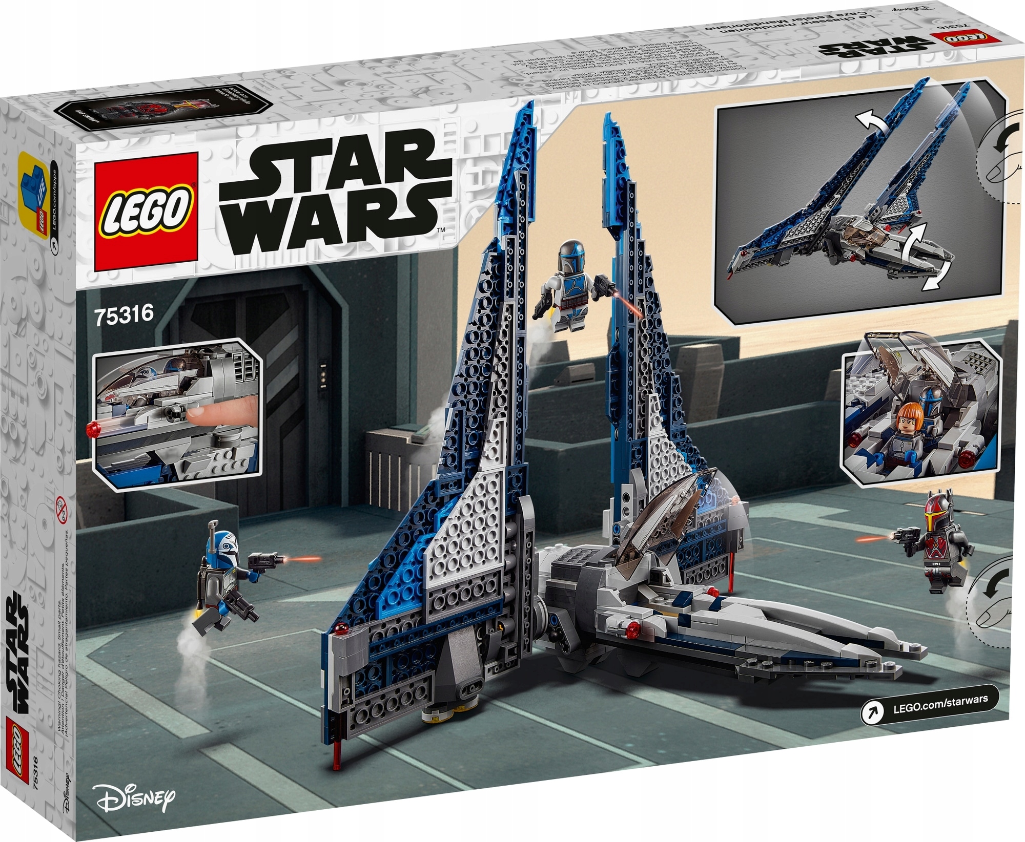 Lego Star Wars 75316 Mandaloriánský stíhací letoun