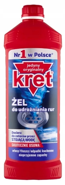 

Kret Żel do udrożniania rur 1 kg