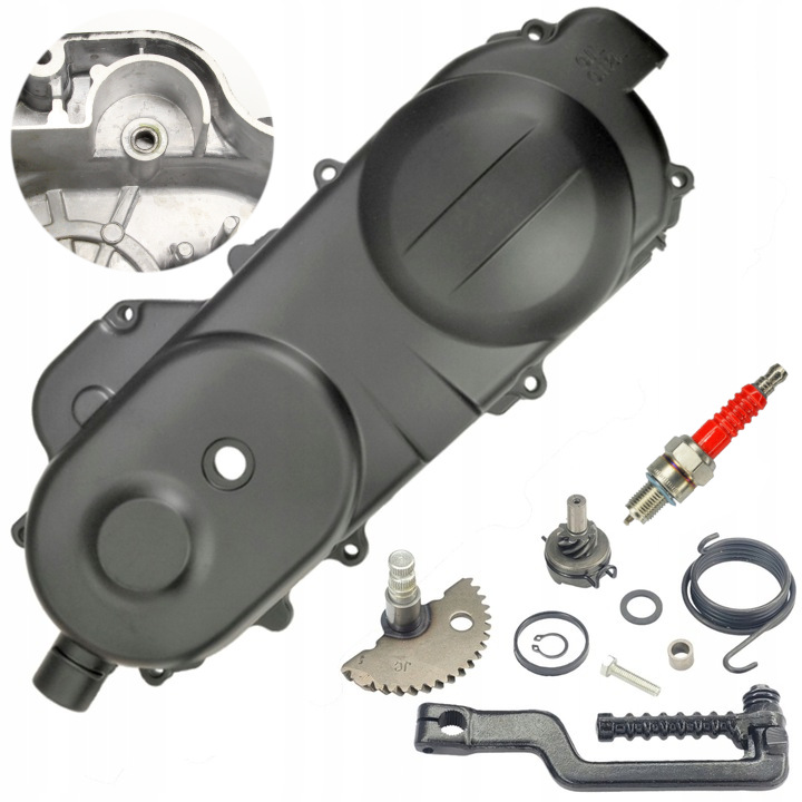 Pokrywa Dekiel Obudowa Silnik Paska 669 Kopnik 4T Gy6 40cm Romet Vapor 727