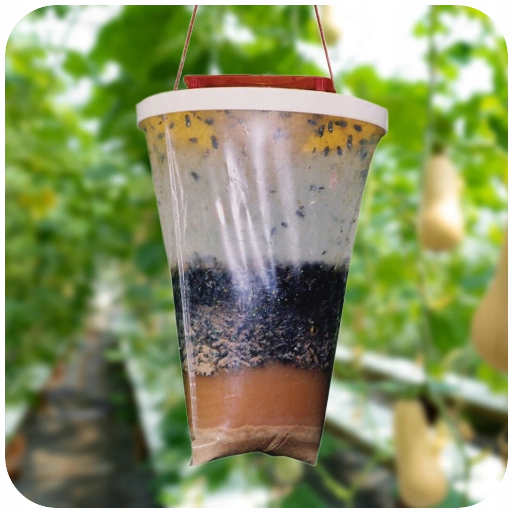 PUŁAPKA NA MUCHY OWADY SKUTECZNA ŁAPKA WOREK MUCHOŁAPKA Z PRZYNĘTĄ WABIKIEM Kod producenta SKUTECZNA PUŁAPKA NA OWADY