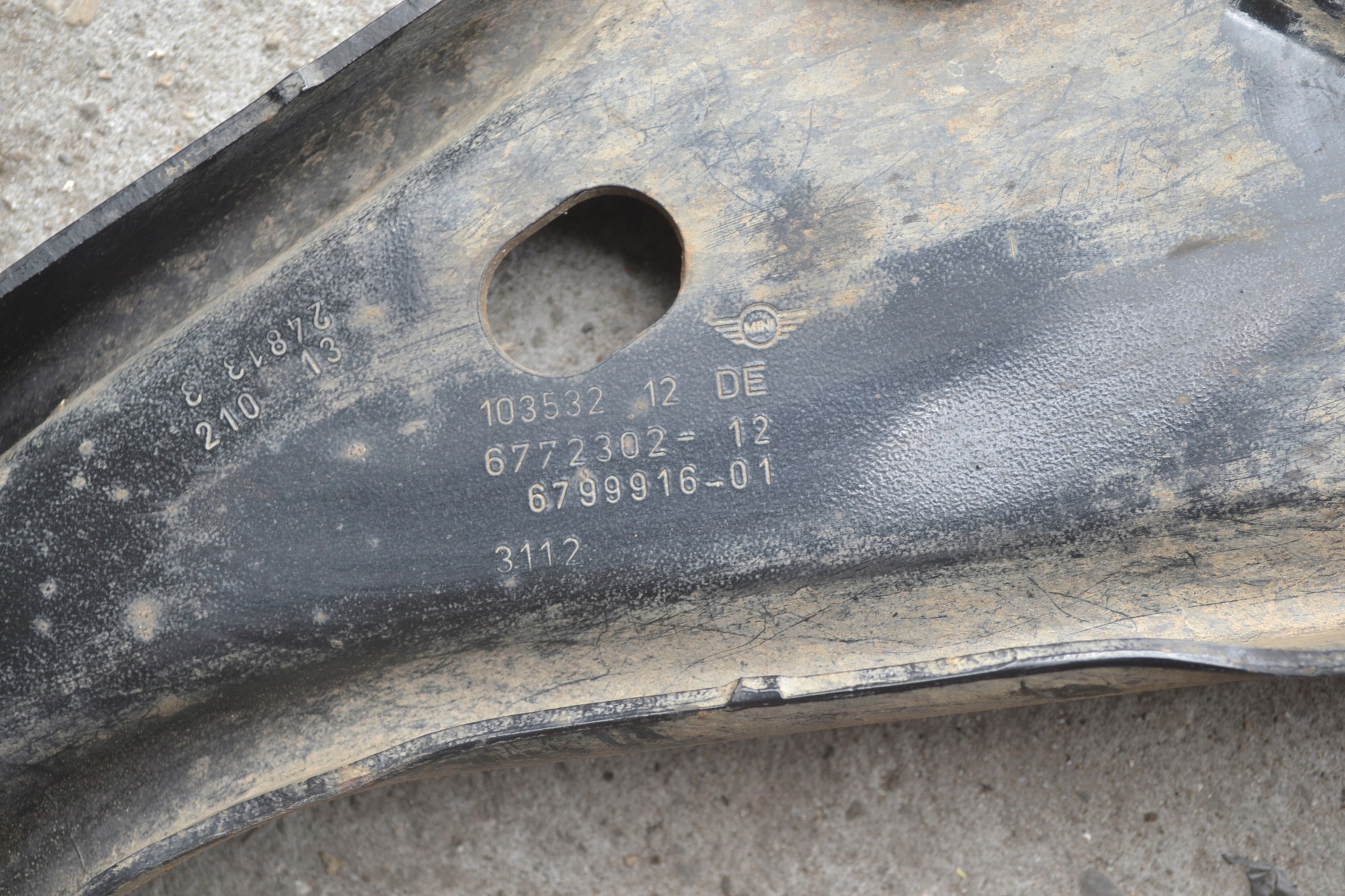 MINI CLUBMAN R55 arm left right front
