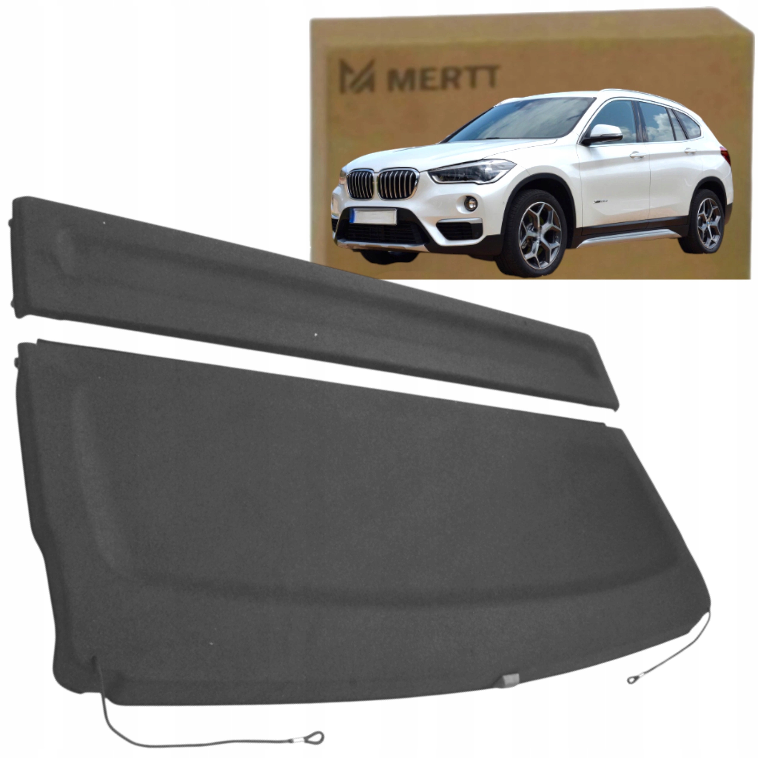 Bmw X1 F48 2016-2022 Sada x2 Police zadního zavazadlového prostoru Nová