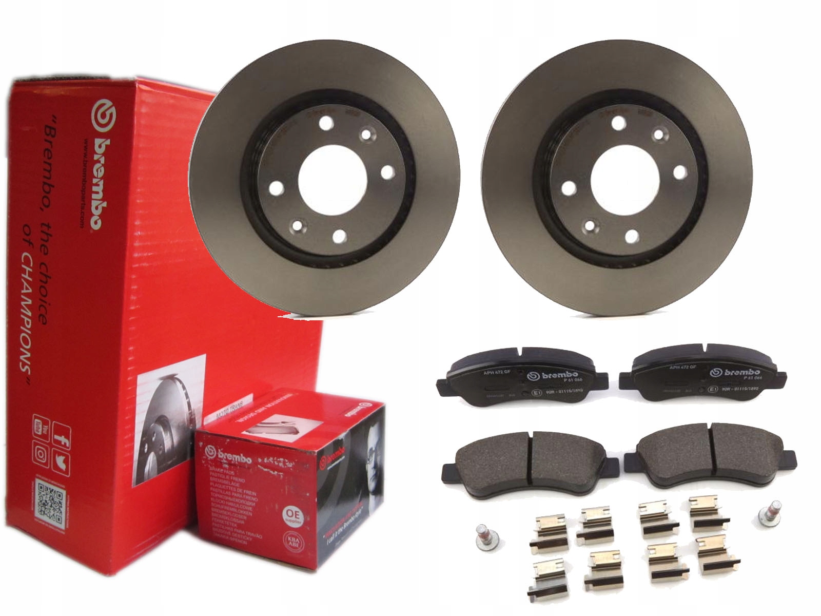 ДИСКИ + КОЛОДКИ BREMBO ПЕРЕДНІ CITROEN XSARA PICASSO