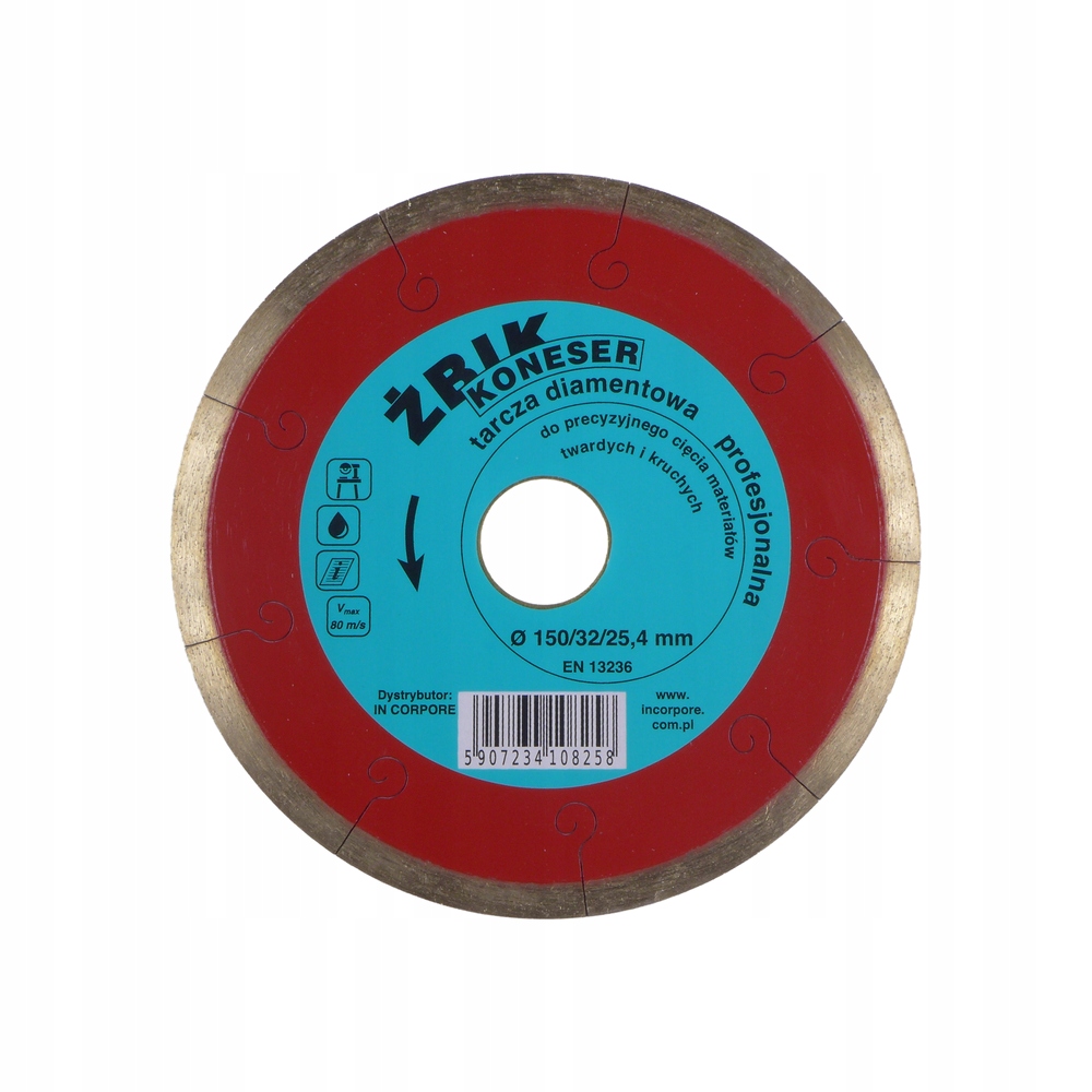 Diamantový Kotouč Na Gres Z Dektonu Mramoru Žbik Koneser 150 MM