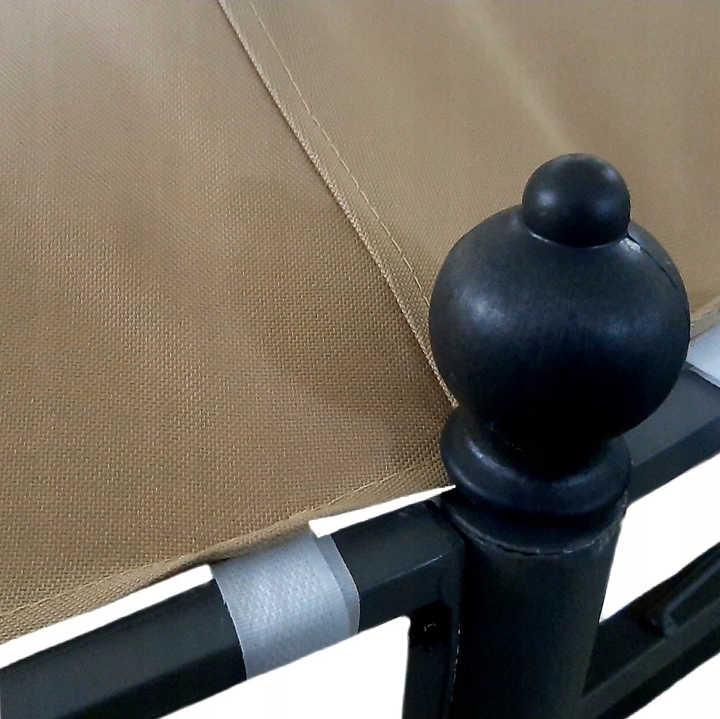 Poszycie wodoodporne do pawilonu ogrodowego OBI BRAGA 350 CM STALOWY Typ pawilon