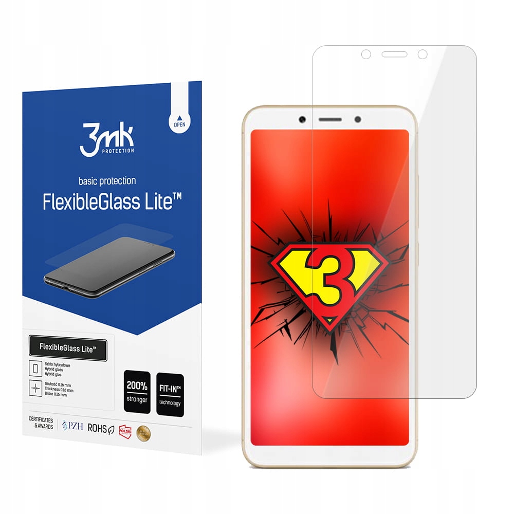 

Szkło+Folia Markowa Hybryda od 3mk Redmi 6A China