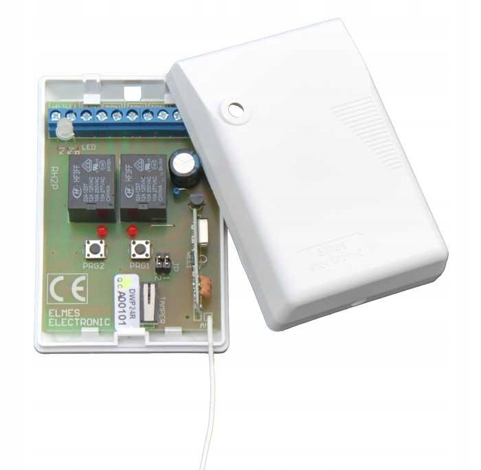 ELMES DWP24R ODBIORNIK DWUKANAŁOWY 24V NOWY Typ alarmu brak informacji