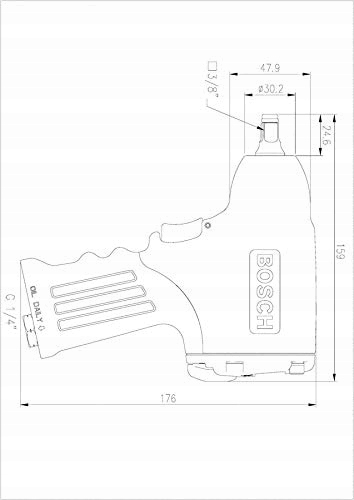 Klucz udarowy Bosch Professional Marka Bosch