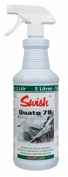 

Swish Quato 78 Plus Gotowy środek dezynfekujący 1l