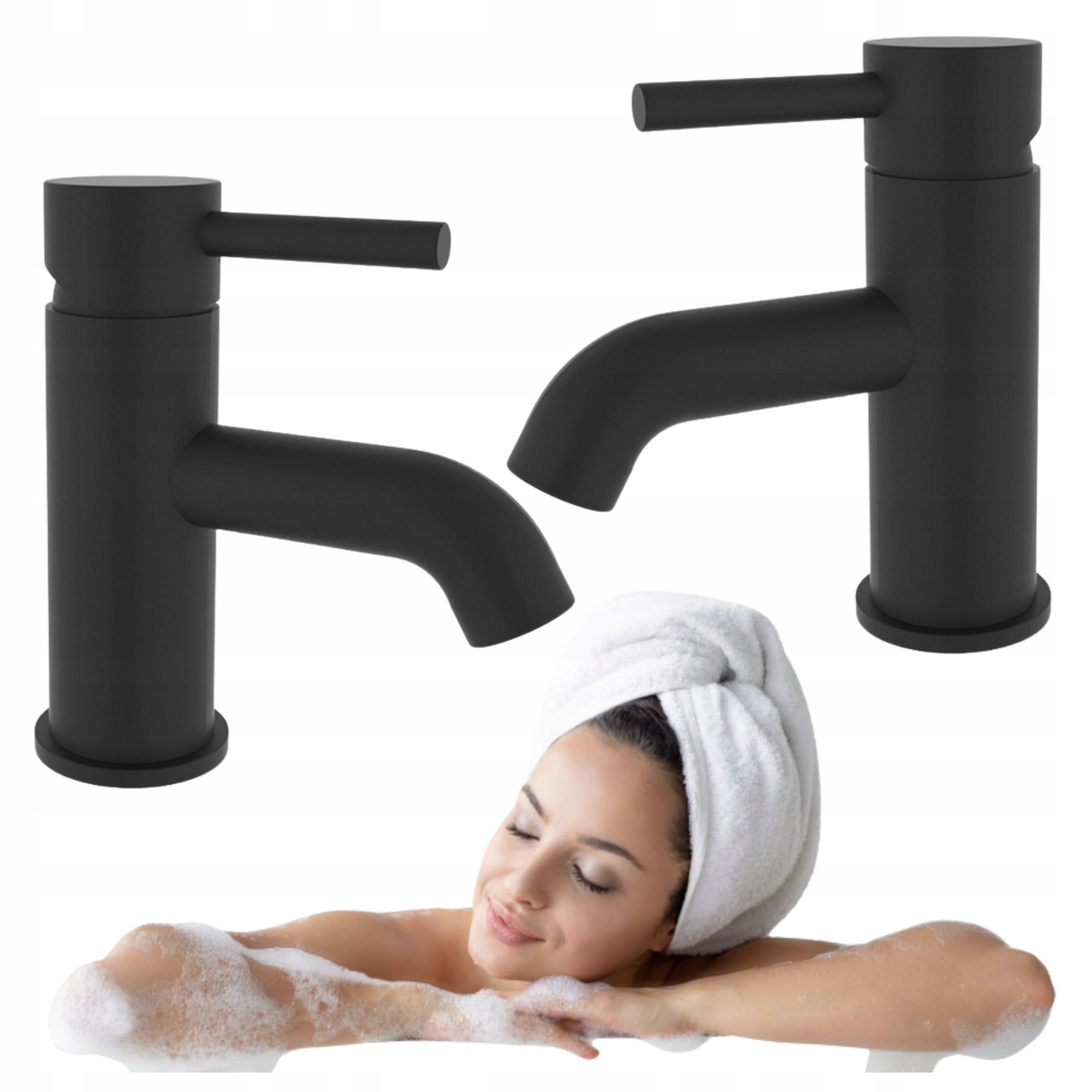 Stojánková Umyvadlová Baterie Sentini Černá Nízká S Perlátorem