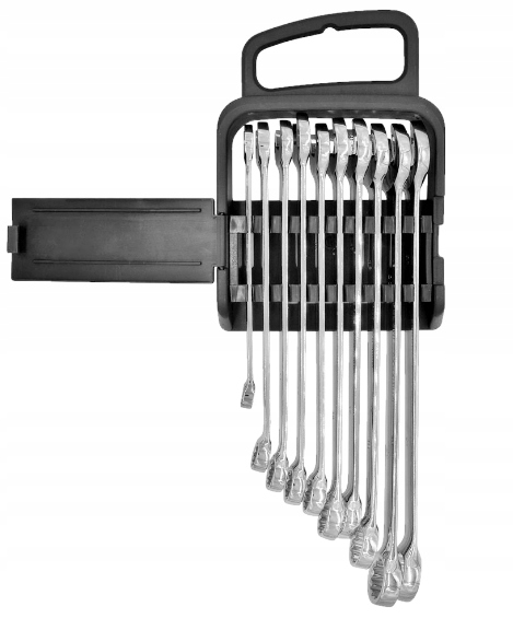 ZESTAW KLUCZY PLASKICH DLUGICH 10 21 ETUI JAKOSC EAN 7330571444884