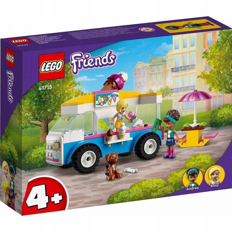 Lego Friends Dodávka Se Zmrzlinou 41715