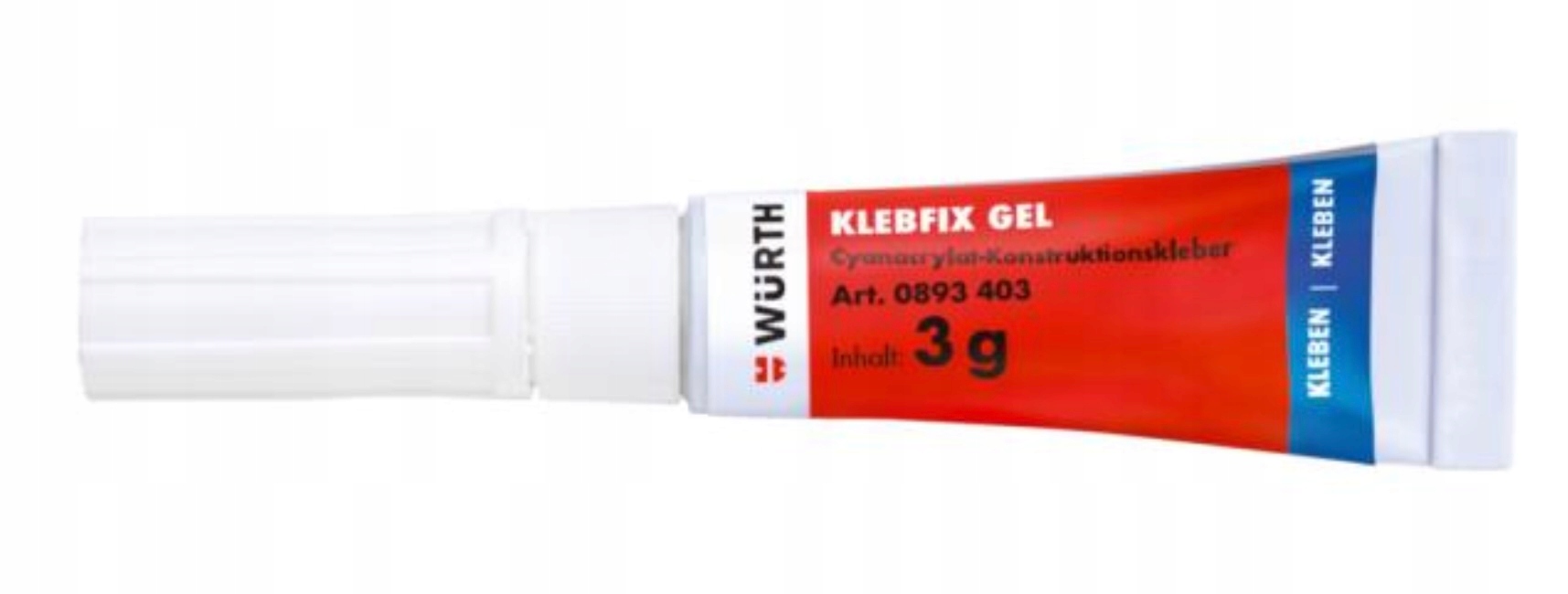 Klej cyjanoakrylowy Wurth Klebfix Gel 3 g